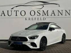 Opalithweiss metalliclack Gebraucht 2022 Mercedes E220 AMG line Coupé | 45.950 € (Etwas zu teuer)