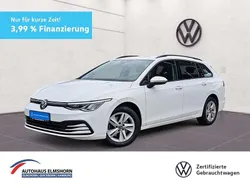 Pure white Gebraucht 2022 VW Golf VIII Life Kombi | 21.211 € (Fairer Preis)