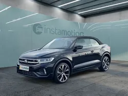 Schwarz Gebraucht 2024 VW T-Roc Cabriolet R-line Cabrio | 34.020 € (Fairer Preis)