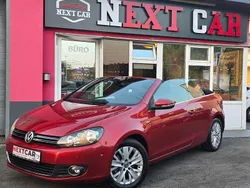 Rot Gebraucht 2013 VW Golf Cabriolet Life Cabrio | 9.990 € (Fairer Preis)