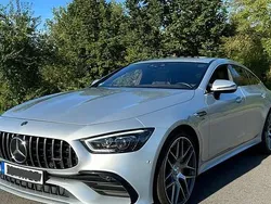 Silber Gebraucht 2019 Mercedes AMG GT 43 AMG Coupé | 65.990 € (Etwas zu teuer)