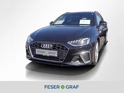 Mythosschwarz metallic Gebraucht 2022 Audi A4 S-Line Kombi | 31.440 € (Guter Preis)