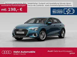 Blau Gebraucht 2022 Audi A3 Sportback e-tron Advanced Limousine | 25.930 € (Fairer Preis)