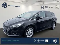Schwarz Gebraucht 2018 Ford S-MAX Titanium Van / Kleinbus | 17.399 € (Guter Preis)