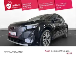 Mythosschwarz metallic Gebraucht 2022 Audi Q4 e-tron Advanced Plus SUV | 30.300 € (Fairer Preis)
