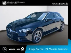 Nachtschwarz Gebraucht 2022 Mercedes A250 AMG Limousine | 23.569 € (Superpreis)