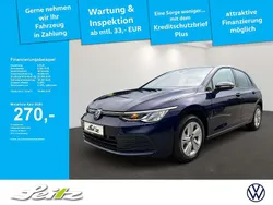 Atlantic blue Gebraucht 2021 VW Golf VIII Life Limousine | 19.390 € (Guter Preis)