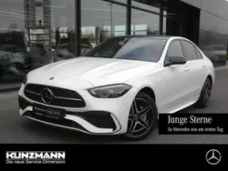 Polarweiss Gebraucht 2022 Mercedes C300e AMG Limousine | 42.330 € (Fairer Preis)