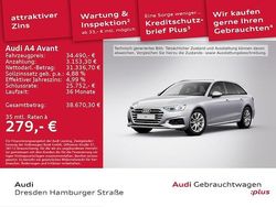 Silber Gebraucht 2024 Audi A4 Advanced Plus Kombi | 34.490 € (Fairer Preis)