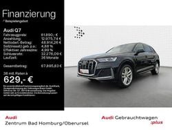 Mythosschwarz metallic Gebraucht 2022 Audi Q7 S-Line SUV | 61.890 € (Guter Preis)