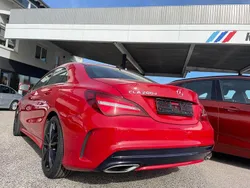 Jupiterrot uni (589) Gebraucht 2018 Mercedes CLA200 AMG line Coupé | 16.990 € (Superpreis)