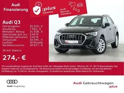 Mythosschwarz metallic Gebraucht 2024 Audi Q3 S-Line SUV | 39.910 € (Guter Preis)