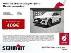 Gletscherweiß metallic Gebraucht 2025 Audi Q8 e-tron S-Line SUV | 66.840 € (Fairer Preis)