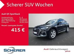 Mythosschwarz metallic Gebraucht 2025 Audi Q5 Sportback Ambiente SUV | 47.890 € (Superpreis)