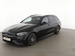 Schwarz Gebraucht 2023 Mercedes C220 AMG line Kombi | 37.690 €
