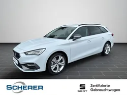 Nevada weiß metallic (metallic) Gebraucht 2024 Seat Leon FR Limousine | 27.590 € (Fairer Preis)