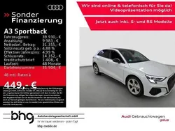 Weiß Neu 2024 Audi A3 Sportback S-Line Limousine | 39.930 € (Fairer Preis)