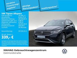 Schwarz Gebraucht 2022 VW Tiguan Allspace Elegance SUV | 26.499 € (Superpreis)