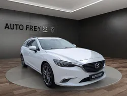 Weiss Gebraucht 2016 Mazda 6 Sports-Line Kombi | 20.490 € (Etwas zu teuer)