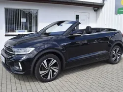 Schwarz Gebraucht 2022 VW T-Roc Cabriolet R-line Cabrio | 27.490 € (Guter Preis)