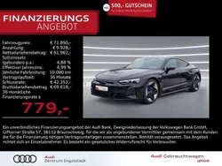 Schwarz metallic Gebraucht 2022 Audi RS e-tron GT Ambiente Limousine | 71.890 € (Superpreis)