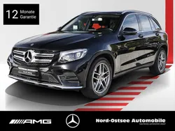 Unilack schwarz Gebraucht 2017 Mercedes GLC220 AMG SUV | 26.490 € (Fairer Preis)