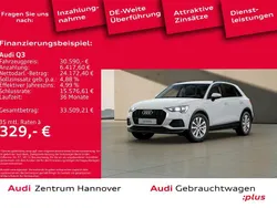 T9 ibisweiß (metallic) Gebraucht 2022 Audi Q3 SUV | 29.950 € (Superpreis)