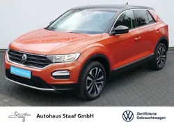 Energetic orange metallic Gebraucht 2021 VW T-Roc United SUV | 23.190 € (Guter Preis)