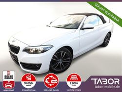 Weiss Gebraucht 2020 BMW 218 Sport Line Cabrio | 20.988 € (Fairer Preis)