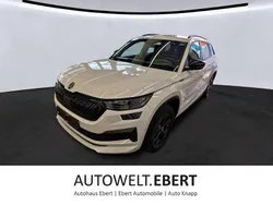 Weiß Gebraucht 2022 Skoda Kodiaq SportLine SUV | 36.890 € (Fairer Preis)