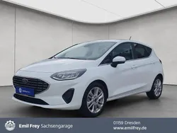 Weiß Gebraucht 2022 Ford Fiesta Titanium Kleinwagen | 17.940 € (Guter Preis)