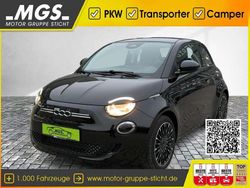 Schwarz Gebraucht 2021 Fiat 500e Icon Limousine | 16.970 € (Etwas zu teuer)