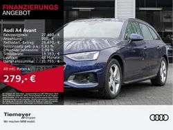 Blau Gebraucht 2023 Audi A4 Advanced Kombi | 27.460 € (Superpreis)