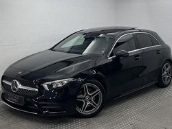 Schwarz Gebraucht 2018 Mercedes A200 AMG line Limousine | 22.800 € (Fairer Preis)