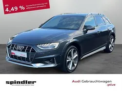 Grau (manhattangrau metallic) Gebraucht 2024 Audi A4 Allroad Business Kombi | 47.981 € (Teuer)