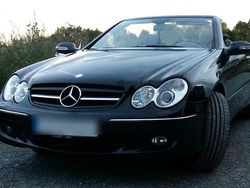 Schwarz Gebraucht 2008 Mercedes CLK280 Avantgarde Cabrio | 15.800 €