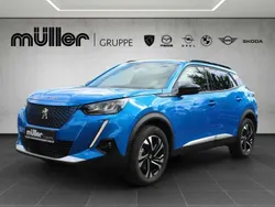 Vertigo blau metallic (metallic) Gebraucht 2022 Peugeot e-2008 Allure SUV | 17.490 € (Guter Preis)