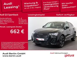 Mythosschwarz metallic Gebraucht 2025 Audi Q3 Sportback S-Line SUV | 49.990 €