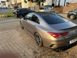 Grau Gebraucht 2019 Mercedes CLA35 AMG AMG Coupé | 44.000 € (Teuer)