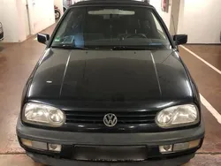 Schwarz Gebraucht 1995 VW Golf Cabriolet Cabrio | 2.400 €