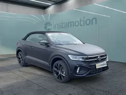 Schwarz Gebraucht 2024 VW T-Roc Cabriolet R-line Edition Cabrio | 37.645 € (Etwas zu teuer)