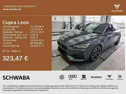 Grau Gebraucht 2022 Cupra Leon VZ Limousine | 25.790 € (Fairer Preis)