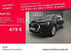 Mythosschwarz metallic Gebraucht 2025 Audi Q3 Basis SUV | 35.670 € (Superpreis)