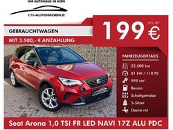 Rot Gebraucht 2022 Seat Arona FR SUV | 15.990 € (Superpreis)