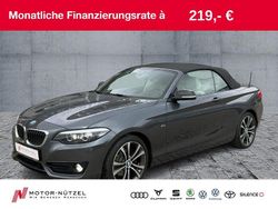 Grau Gebraucht 2018 BMW 220 Sport Line Cabrio | 18.960 € (Fairer Preis)