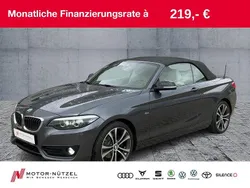 Grau Gebraucht 2018 BMW 220 Sport Line Cabrio | 16.950 € (Guter Preis)