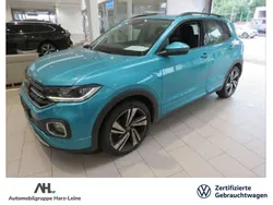 Blau Gebraucht 2021 VW T-Cross R-line SUV | 19.830 € (Etwas zu teuer)