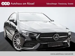 Schwarz Gebraucht 2021 Mercedes CLA200 AMG line Limousine | 33.990 € (Etwas zu teuer)