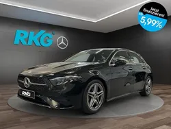 Schwarz Gebraucht 2024 Mercedes A200 AMG Limousine | 32.420 € (Fairer Preis)