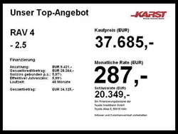 Marlingrau metallic Gebraucht 2021 Toyota RAV4 Hybrid SUV | 37.685 € (Fairer Preis)